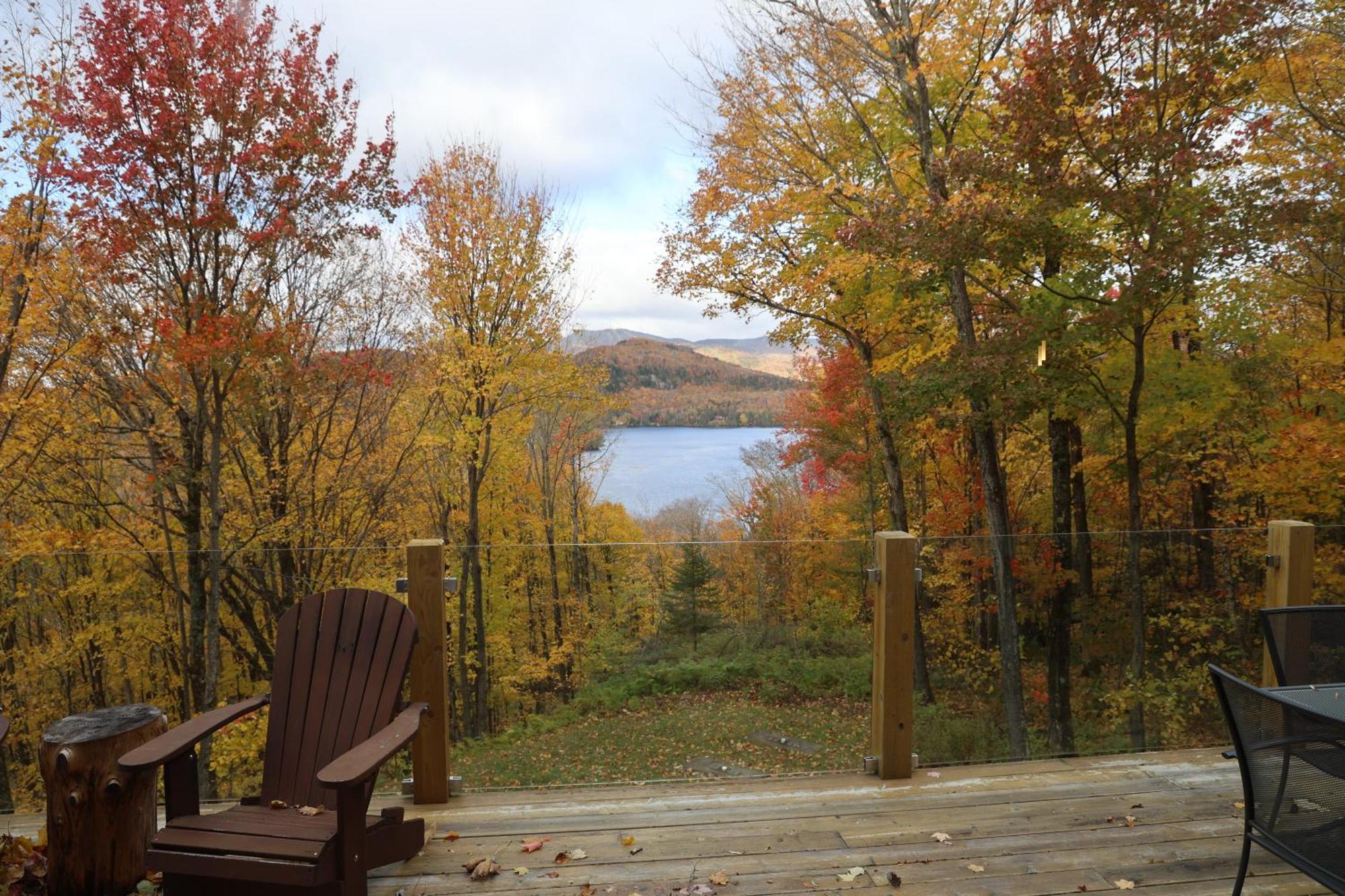 Mont-Tremblant Mountain View Chalet Villa Lac Superieur Exterior photo